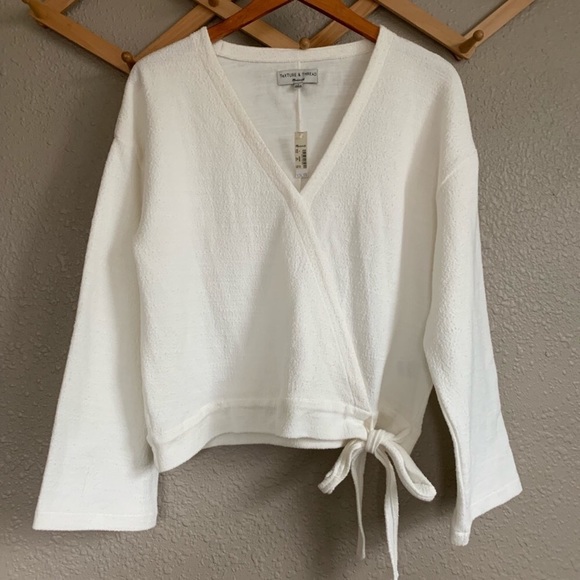 Madewell Tops - 🌿 🆕 Madewell Wrap Top 🌿